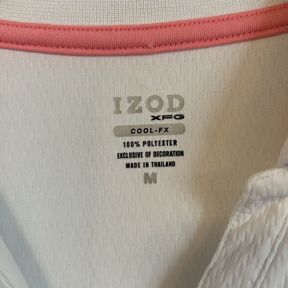 Izod Cool-Fx Polo Golf Shirt Sz M - Picture 2 of 5